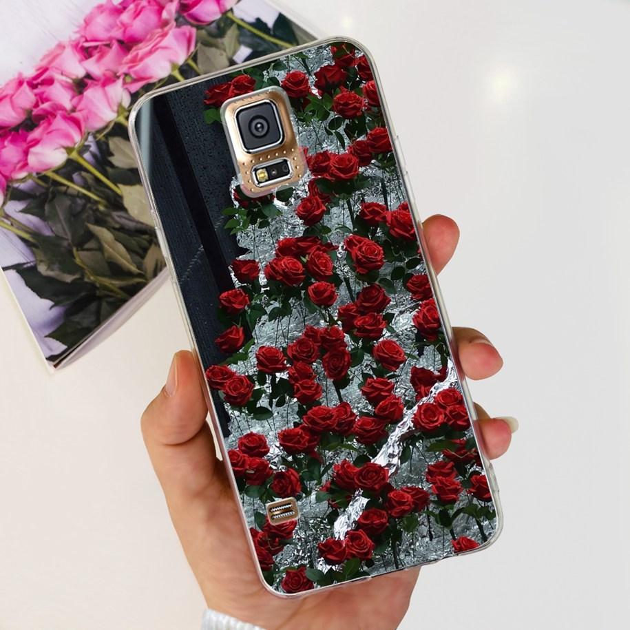 Чехол для Samsung Galaxy S5 G900F G900I i9600 S 5 Задняя крышка Крутой Рисованный Мягкий Силикон Прозрачный Чехол для Телефона Для Samsung S5 Neo Coque