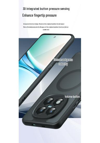 Магнитный полупрозрачный матовый защитный чехол для Redmi K90 Max, Xiaomi 17U и POCO X8 Pro