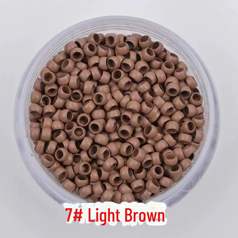 Микрокольца для наращивания волос из наномеди 2,5 мм - 1000 шт.