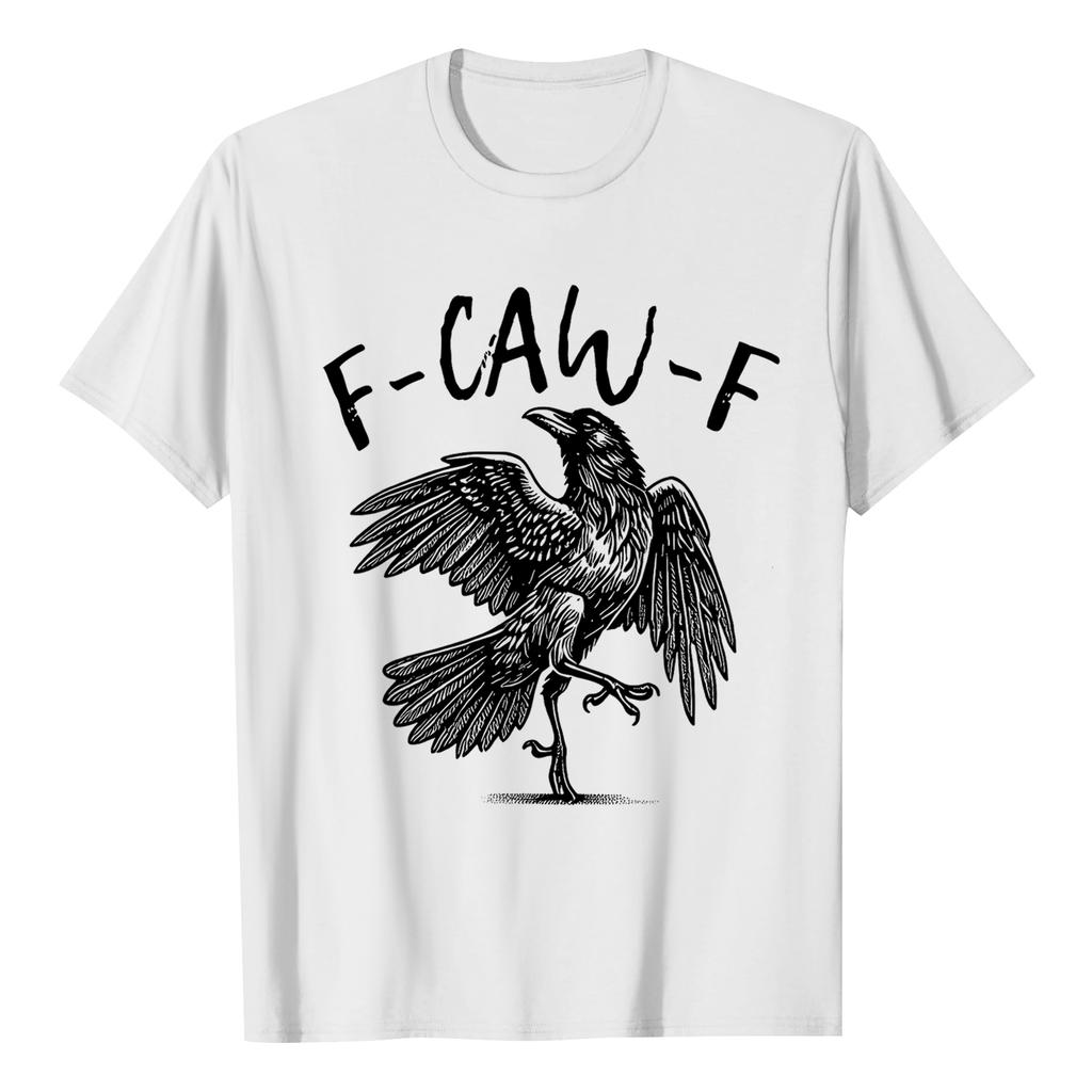 F-CAW-F Женская повседневная футболка с коротким рукавом и принтом букв