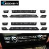Car Interior Accessories AC Heater Button 12/14pcs Key Caps Repair Kit Switch Cover For BMW 5 6 7 Series F01 F02 F06 F07 F10