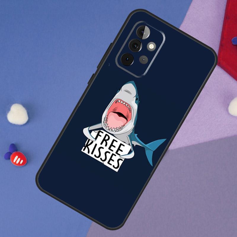 Чехол-Акула Зуб Рыбы для Samsung Galaxy A55 A35 A32 A12 A22 A52 A06 A54 A34 A14 A56 A36 A26 A16 A13 A53 A15