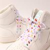 Colorful Laces for Sneakers High-top Canvas Shoe Laces Flat Love Heart Shoelaces Women Men Fashion 100/120/140/160/180CM