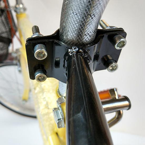 Children Bike Safety Trainer Handle Non-slip Heavy Duty Metal Kids Cycling Learning Bike Balance Push Bar Bike Riding Auxiliary Accessories