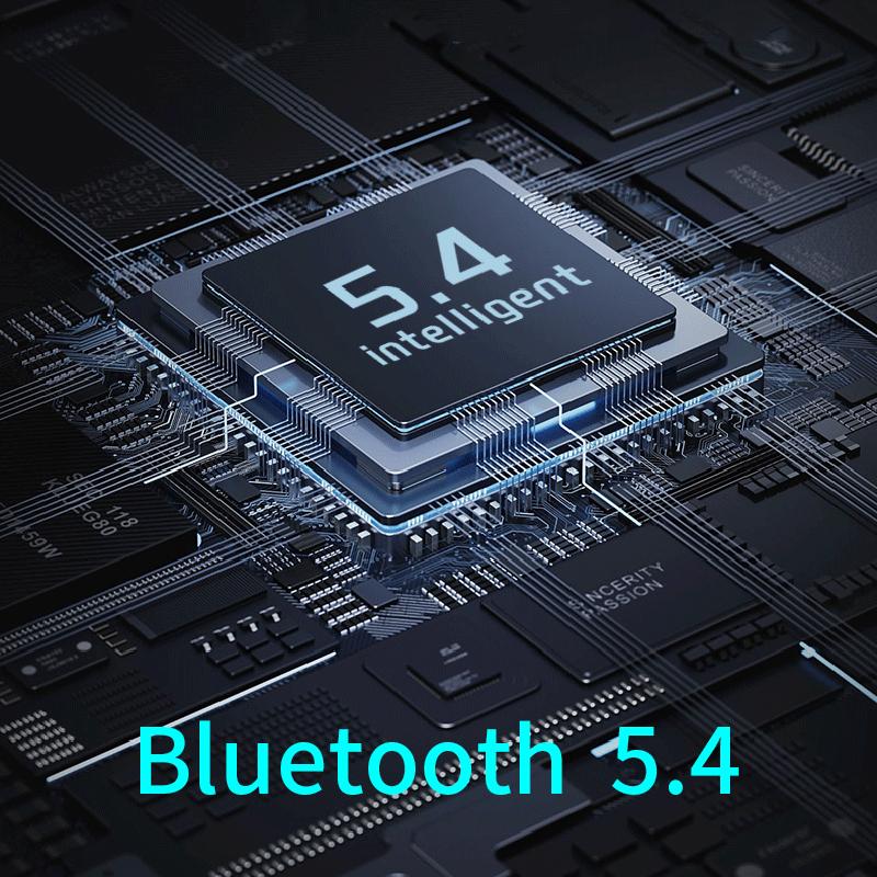 Pffee LCD сенсорный экран наушники TWS беспроводные Bluetooth 5.4 шумоподавление супер бас контроль TikTok