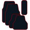 Автомобильный коврик с красной кромкой - подходит для всех автомобилей