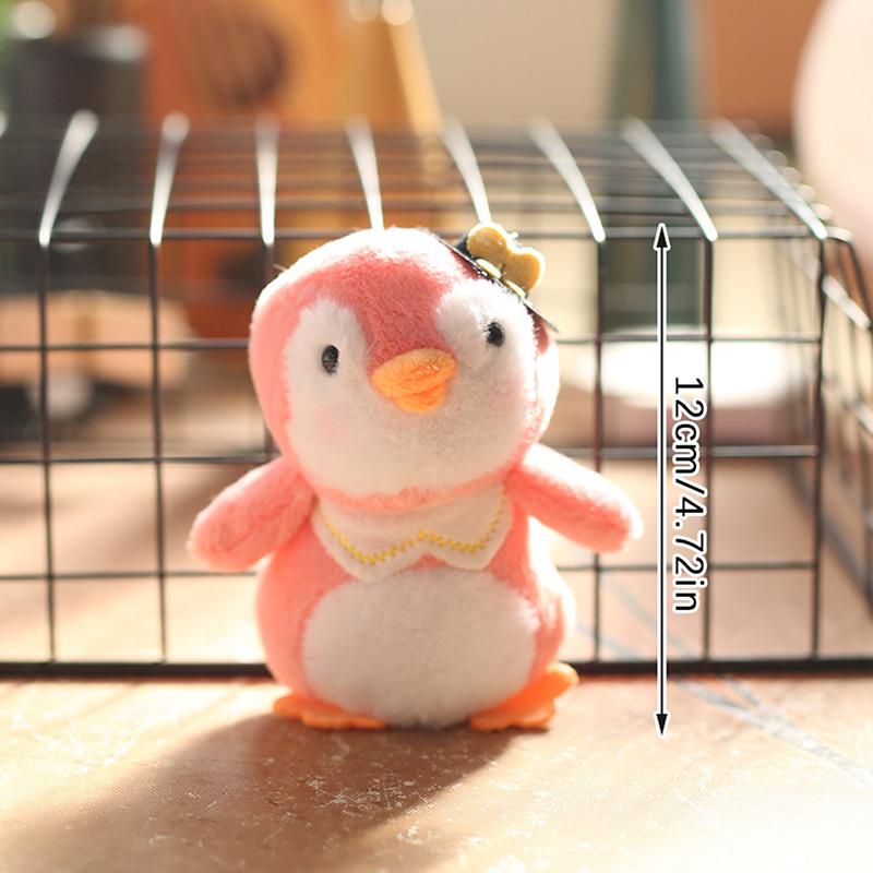 Мультяшный милый пингвин плюшевая игрушка брелок подвеска брелок чучело кукла сумка подвесные украшения рюкзак аксессуары детский подарок