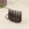 Модное ожерелье с подвеской в виде деревянного гребня, регулируемая длина, цепочка на ключицу, портативное женское украшение для ухода за волосами