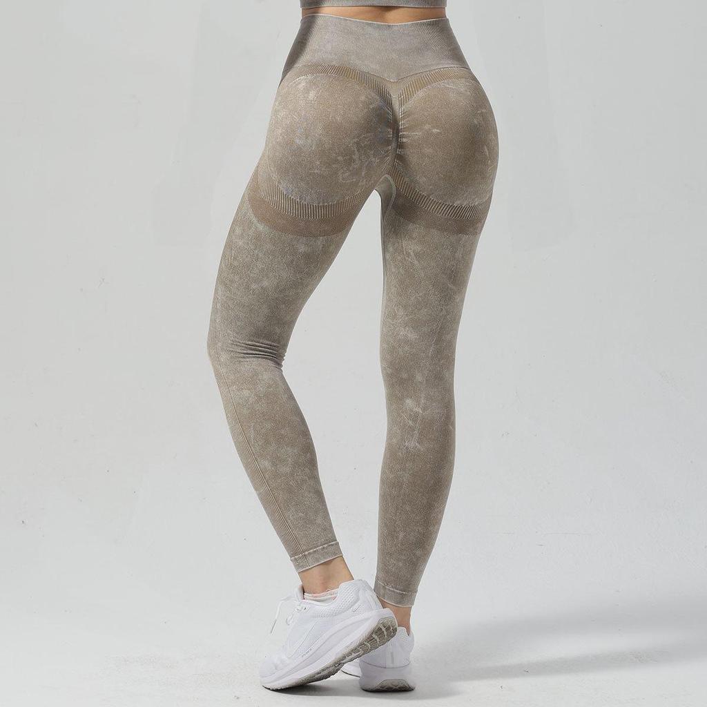 Women's High-Waist Yoga Set: Hip-Lifting Pants & Long-Sleeve Top