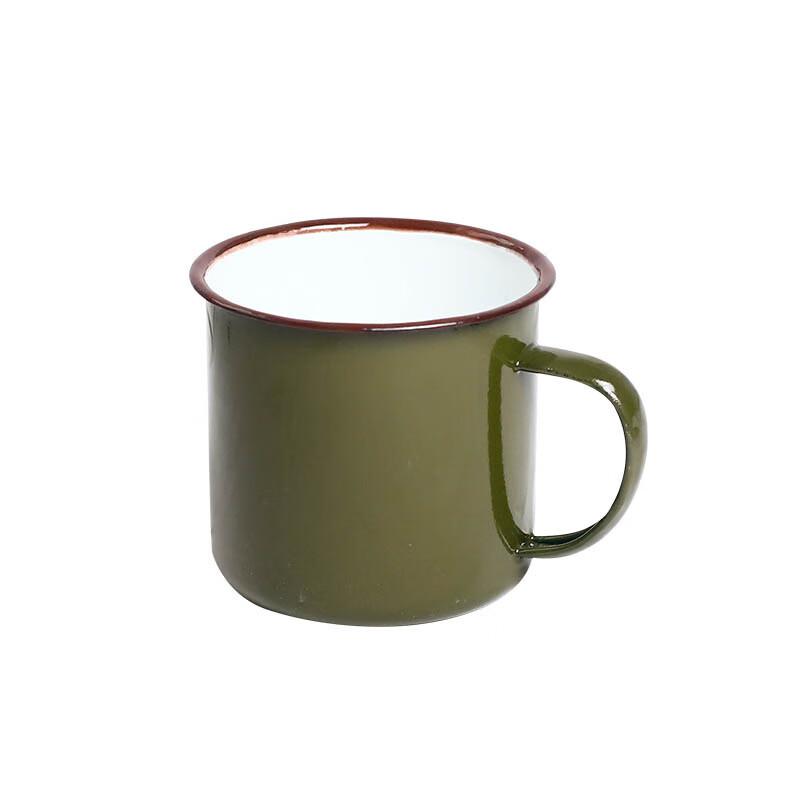 Old-fashioned Customizable Enamel Tea Mugs with Lids
