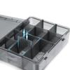 9-24 Grids Parts Box Plastic Parts Compartment Box Multifunctional Tool Storage Box