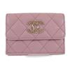 AP4084 Tri-fold Wallet Pink Women