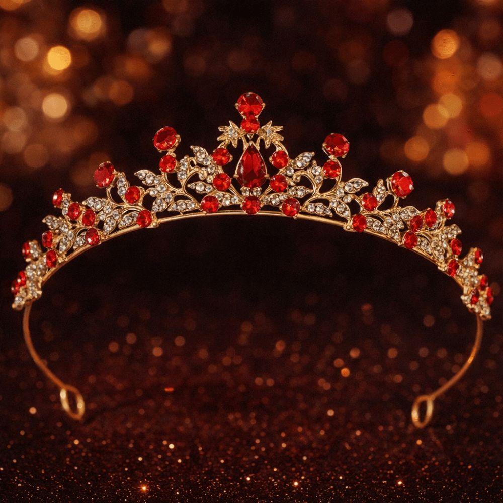 Свадебная тиара со стразами Атмосфера Свадебная Корона Принцессы Тиары Детские Аксессуары