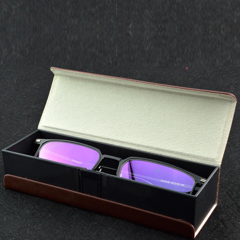 Clara Vida Pure Titanium Super Light Business Genius Only Oversized Conference Style Eye Glasses Frame Masculine Designer Wear