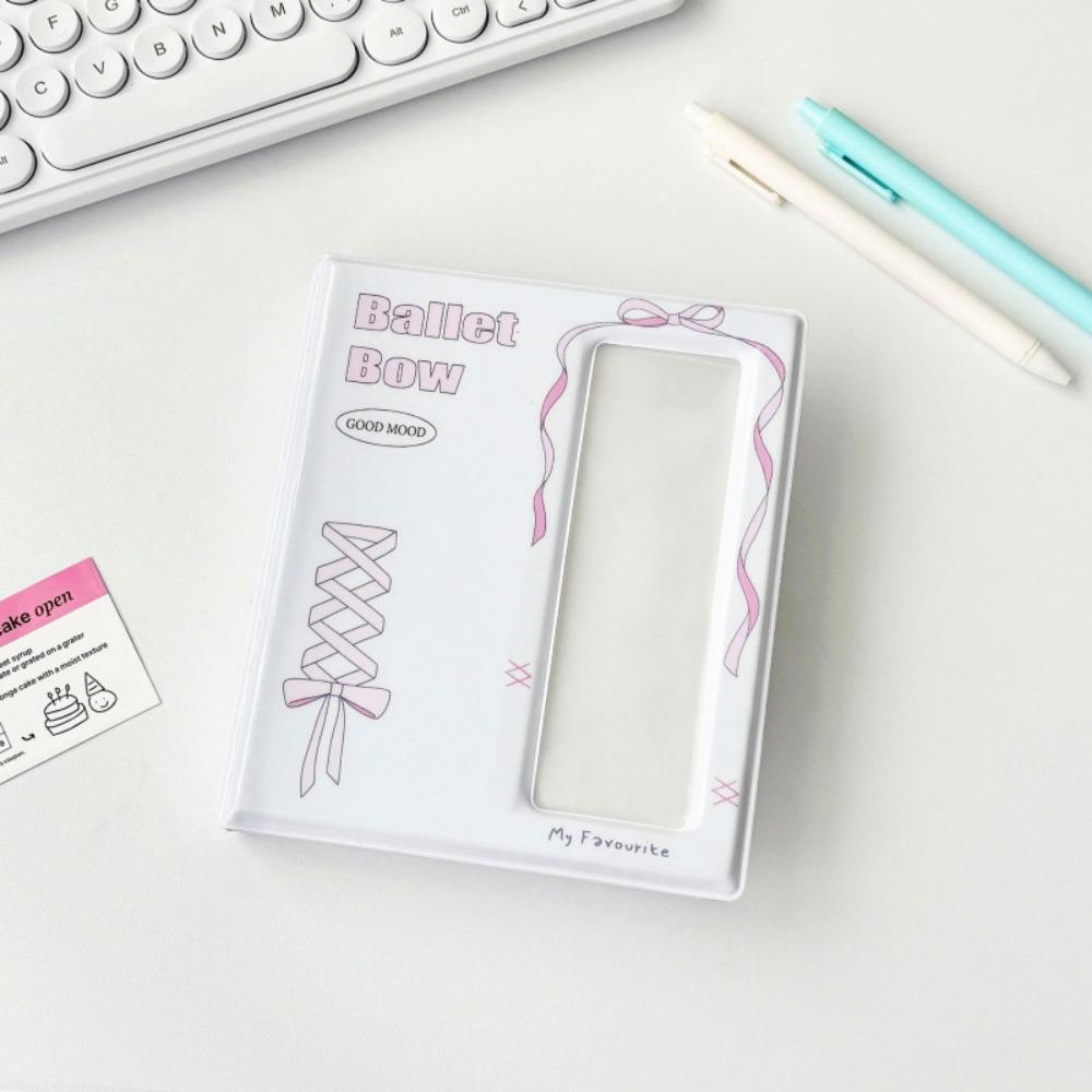 64 кармана держатель для фотоальбома милый мультфильм маленькая карточка коллекционная книга 4 непрерывных альбома письма