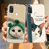 Для Samsung Galaxy M21 M31 Чехол Мягкий ТПУ Мягкий Силикон Модный Чехол для Телефона Для Samsung M21 M31 Funda Роскошная Задняя Крышка Coque Para