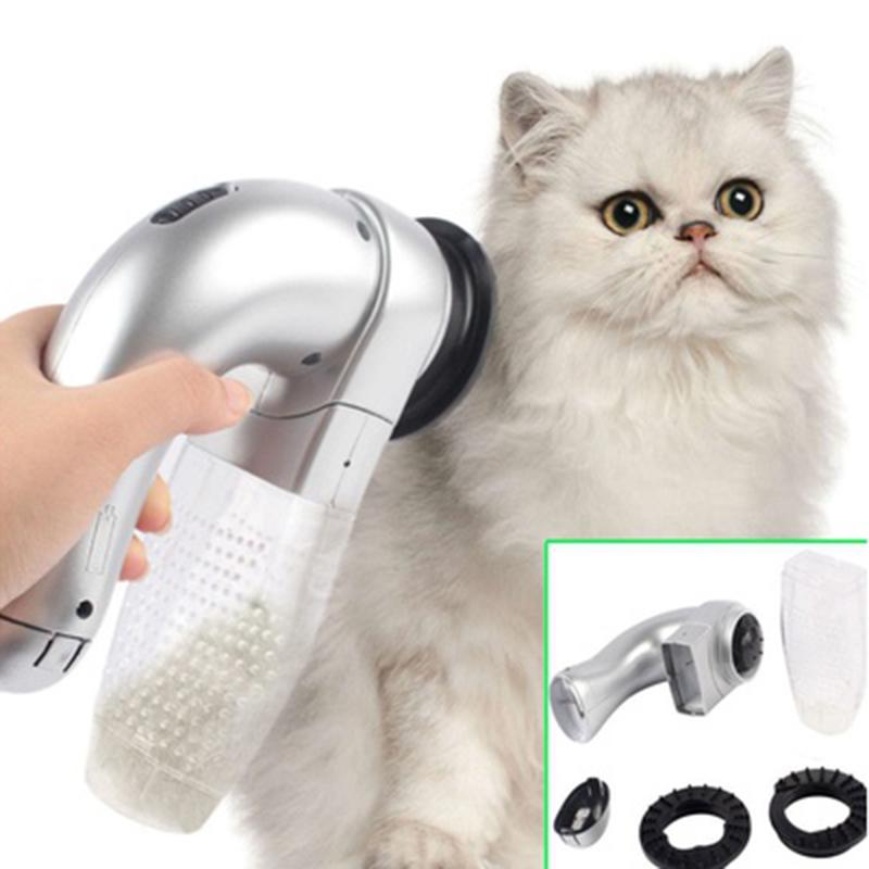 Cat Dog Pet Hair Fur Remover Grooming Brush Comb Vacuum Cleaner Trimmer