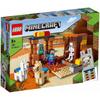Конструктор LEGO Minecraft Торговый пост жителя 21167 Образовательная игрушка для детей от 8 лет