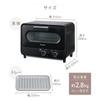 MAXZEN Toaster Oven Toaster Oven Simple 2 Pieces Toast Bread Machine with Timer Includes Saucer and Bread Crumb Tray for Living Alone Easy to Clean