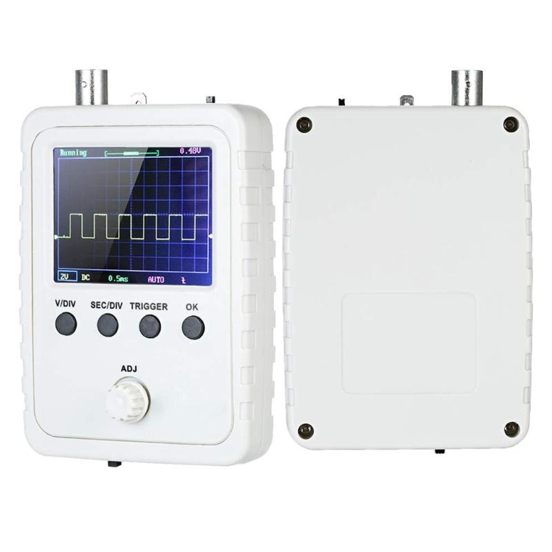 Fully Assembled Portable Oscilloscope for w/Enclosure & BNC Probe Low Cost Digital Storage Oscilloscope DSO for Shell EU