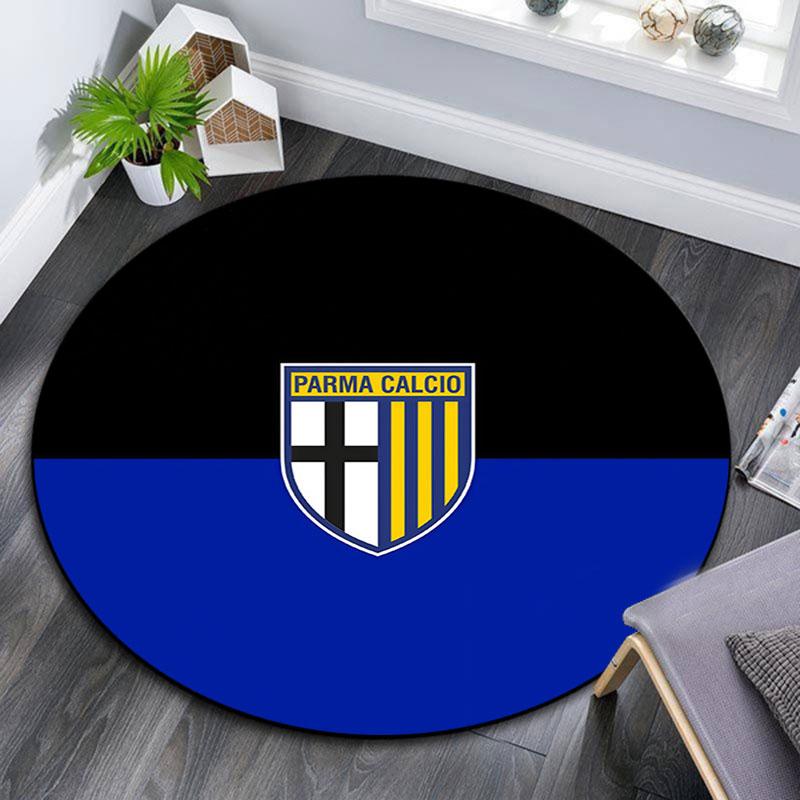 Parma Calcio 1913,Round Area Rug,Carpet Rug for Living Room Bedroom Sofa Playroom Decor,Non-slip Floor Mat