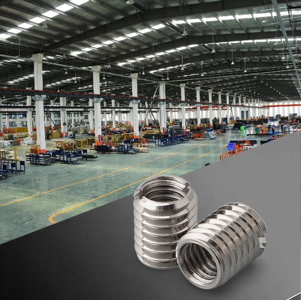 Вставки-переходники с резьбы Наружная M8*1.25 Нержавеющая сталь 10 мм