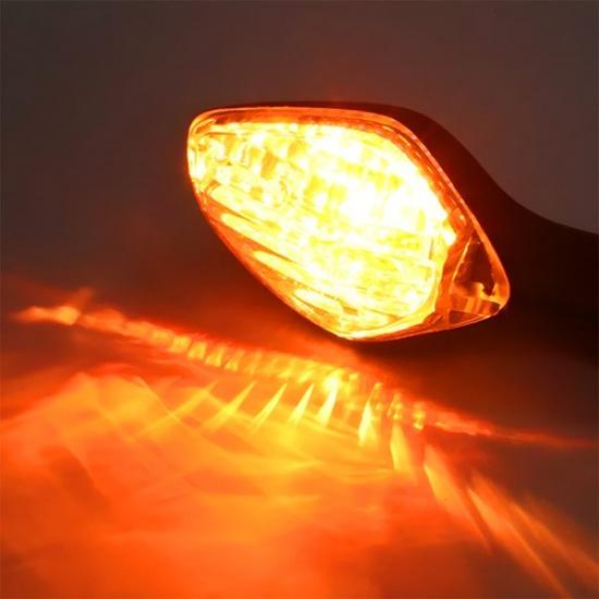Motorcycle Turn Signal Light Indicator Blinker Amber For Honda CB500F 2013-2018