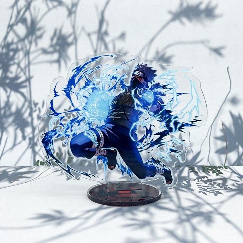 16cm Naruto Uzumaki Naruto Uchiha Sasuke Obito Itachi Madara Kakashi Anime Figures Acrylic Stand Decorations Model Toys