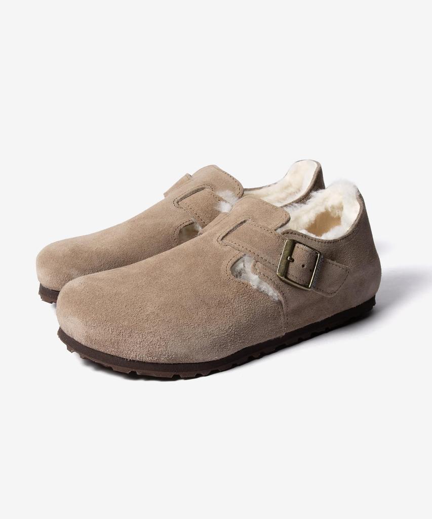 Сандалии Birkenstock Comfort 1028470 London Shearling Taupe