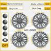 4PCS Hub Cap Performance Replacement Wheel Cap Automobile Full Rim Cover Accessories for Tesla Model Y 2018-2023 Hubcap 19 Inch