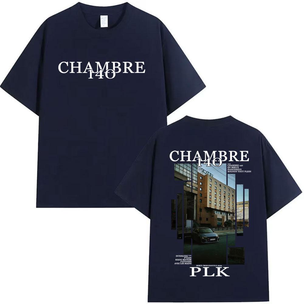 Summer Rapper Plk CHAMBRE 140 Pt3 Tour Merch Women's Unisex's Hip Hop Street Fashion Cotton Printed Unisex Streetwear