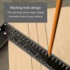 Carpenter Square Tool, Combination Square 12Inch/300mm, 15.7Inch/400mm, Angle Ruler,L Shape Square Ruler