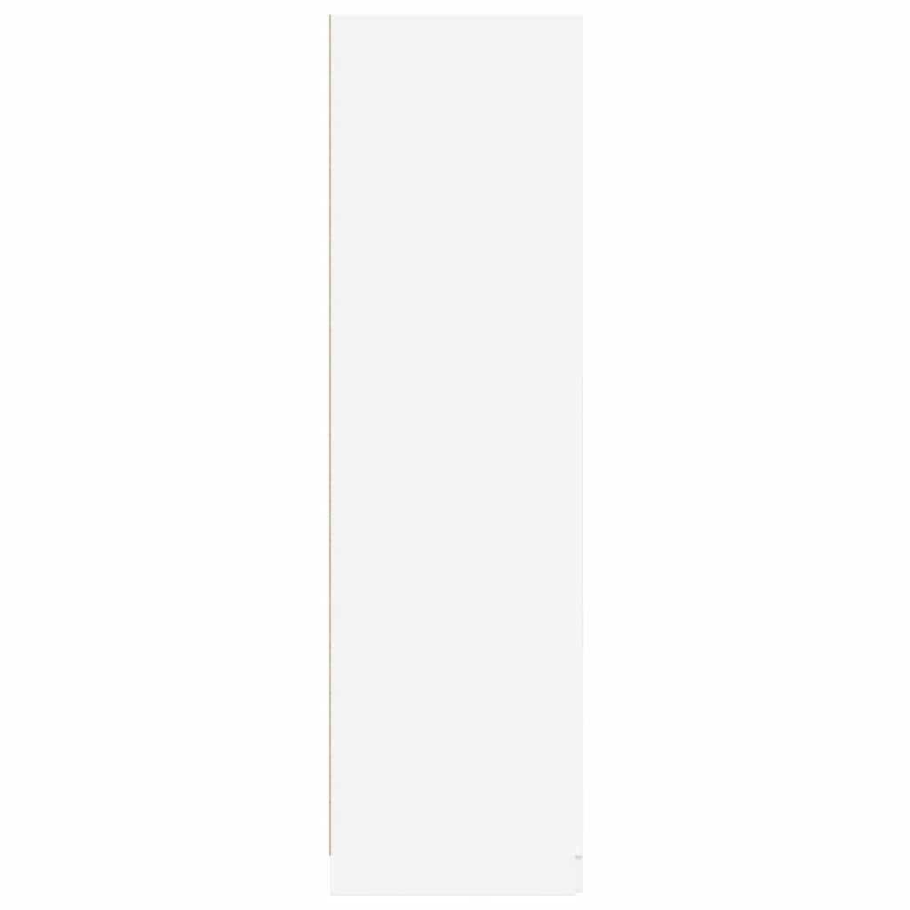 White Wardrobe 80 x 52 x 180 cm Particleboard