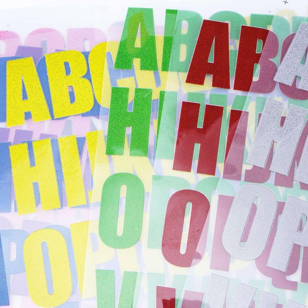 Цветные буквы и цифры, наклейки для одежды, украшение «сделай сам», футболка, сумка, шляпа, джинсовая куртка, украшение