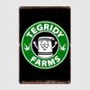 Tegridy Farms Poster Metal Plaque Club Party Garage Club Retro Wall Decor Tin Sign Posters