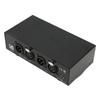 Shanrya Фантомное питание USB 5V 48V Двойной микрофон Аудиозаписывающее оборудование XLR Железный корпус
