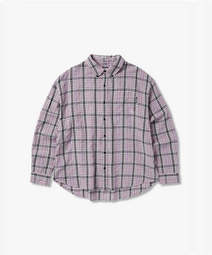 HARLEY-DAVIDSON COLLECTIONS® Essentials Check Shirt Dark Pink_Hh16110001