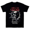 Винтажная черная хлопковая футболка ARCH ENEMY унисекс S5XL