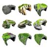 Tortoise Reptile Hiding Cave Fish Aquarium Decoration Durable Hideouts House