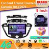 Android 13 для Ford Transit Tourneo Custom 2013-2021 Автомобильное радио 4G GPS BT Carplay Мультимедийная система Навигация Стерео Универсальный сенсорный экран