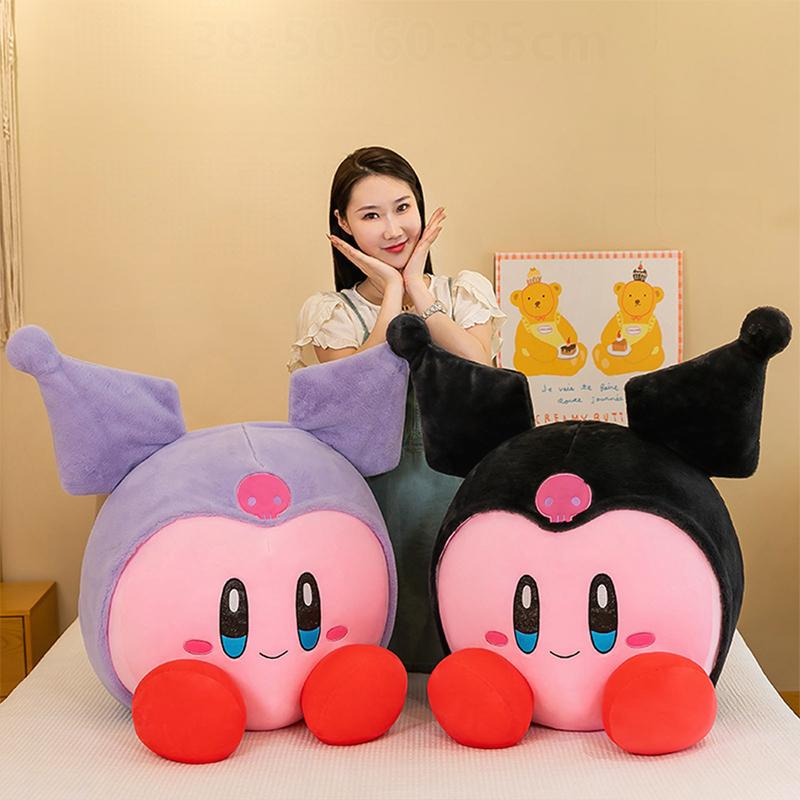Большой Размер Милый Кирби Косплей Sanrio Куроми Аниме Плюшевая Набивная Кукла Комнатные Плюшевые Игрушки Подушка Милые Украшения Детские Праздничные Подарки