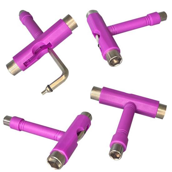 Инструмент для гаечного ключа для скейтборда Многофункциональная шестигранная отвертка T-типа L-типа Сверхмощные портативные детские инструменты для скейтборда Аксессуары для скейтбордов и лонгбордов