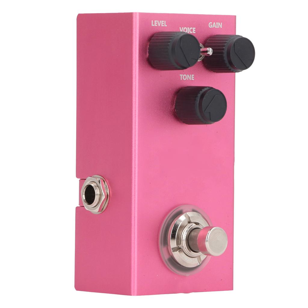 Guitar Distortion Pedal True Bypass Aluminum Alloy Housing Distortion Guitar Effect Pedal DC9V