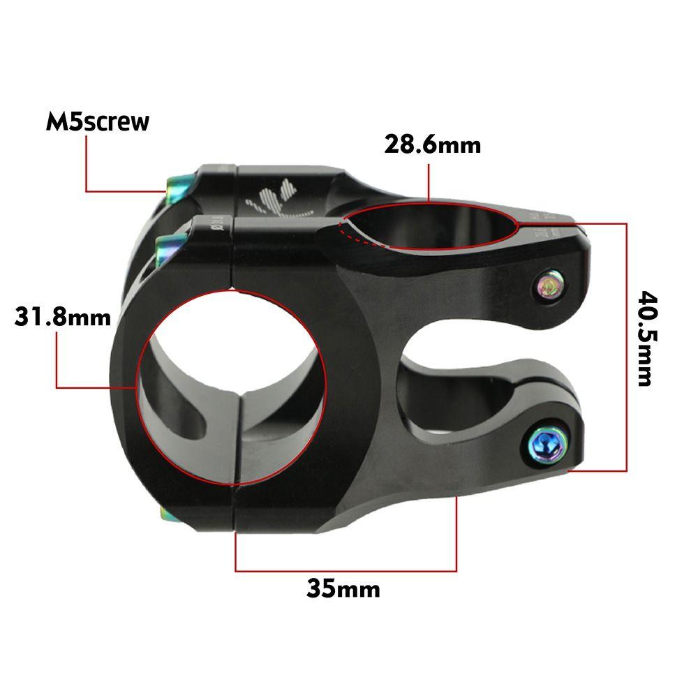Bike Table 35mm 35mm Rod Handlebar Adjustable Stem Riser Bicycle Bridge Short Power Mtb Power Stem