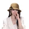 Женская шапка-баклажка из овчины с круглым верхом, ретро, универсальная, рыбацкая шапка