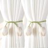 Элегантные подхваты для штор «Тюльпан» Регулируемые шторные подвязки Веревка для подвязывания штор Подхват для штор Спальня