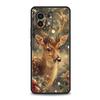 Cartoon Animal Deer Phone Case Cover for Xiaomi Mi 17 15 14 13 12 11 Ultra 15T 14T 13T 12T 11T Pro Lite 5G Soft TPU Shell Capas