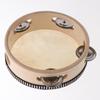 Wooden Musical Tambourine Beat Instrument Hand Drum Educational Toys 6inch