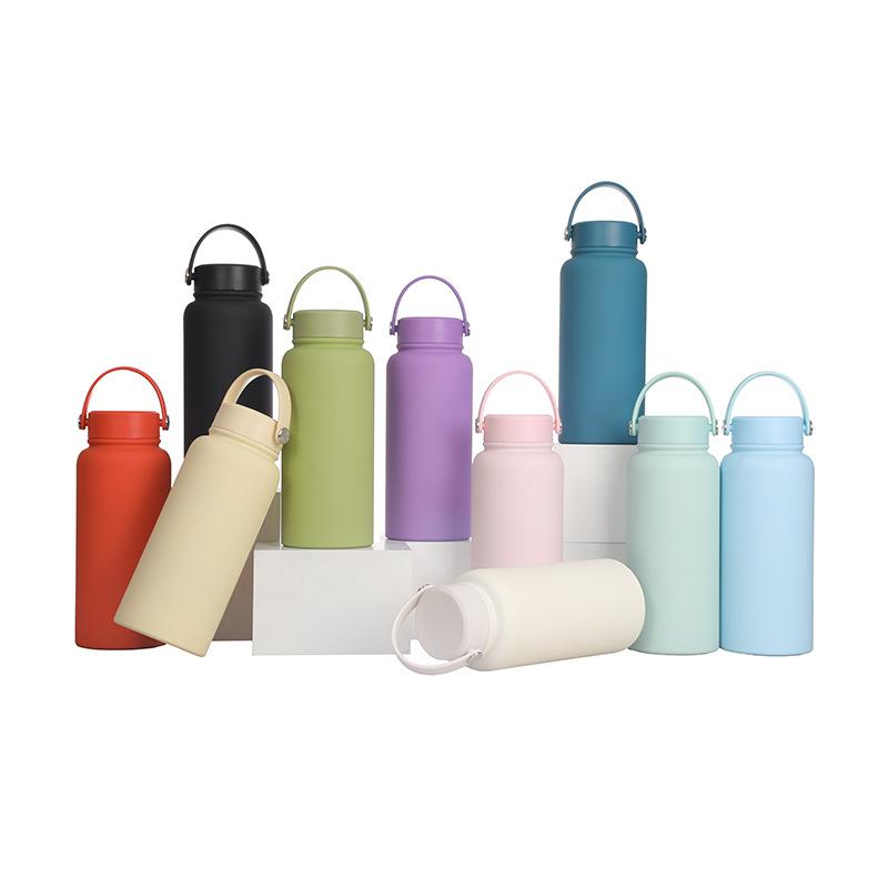 304 Stainless Steel Thermos Cup Large Capacity Portable Portable Space Pot Outdoor Sports Kettle