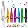 7-Piece Kazoo Musical Instrument for Kids, Simple and Easy To Learn Musical Instrument, Portable Educational Instrument for Beginners To Practice Play